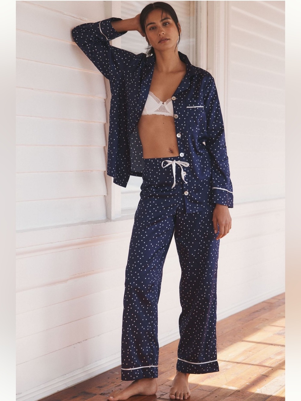 Papinelle Stars Organic Cotton Pajama Set